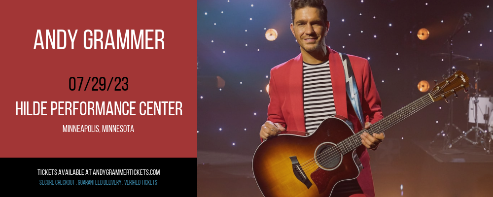 Andy Grammer at Andy Grammer Tickets