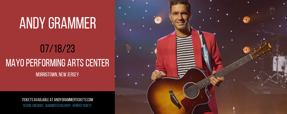 Andy Grammer at Andy Grammer Tickets