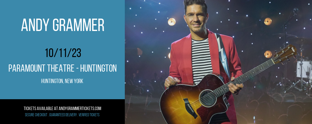 Andy Grammer at Paramount Theatre at Paramount Theatre